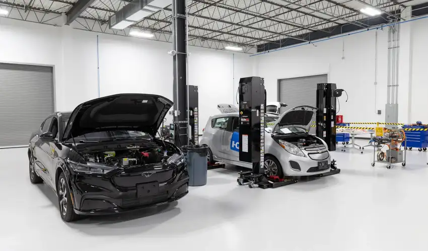 Automotive EV Lab site