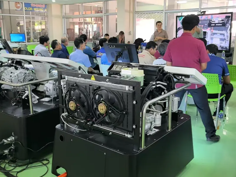 Automotive Brake System Training Equipment client 2
