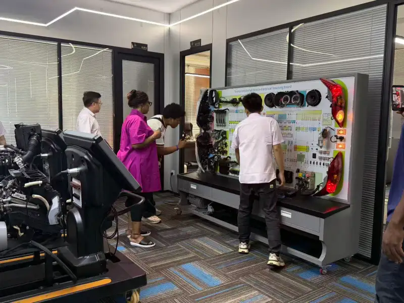 Automotive Suspension and Steering Training Equipment client 3