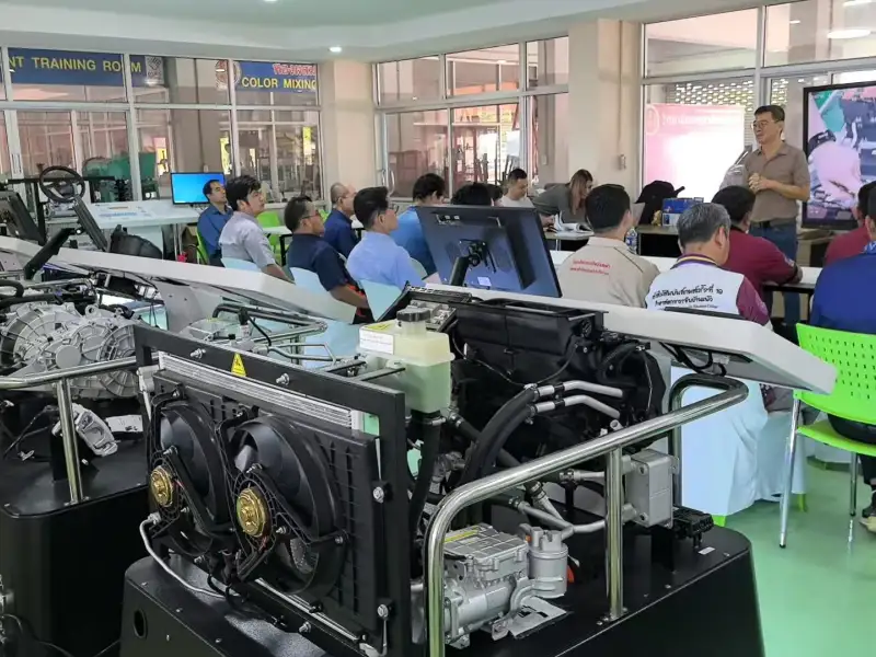Automotive Transmission Training Equipment client 2