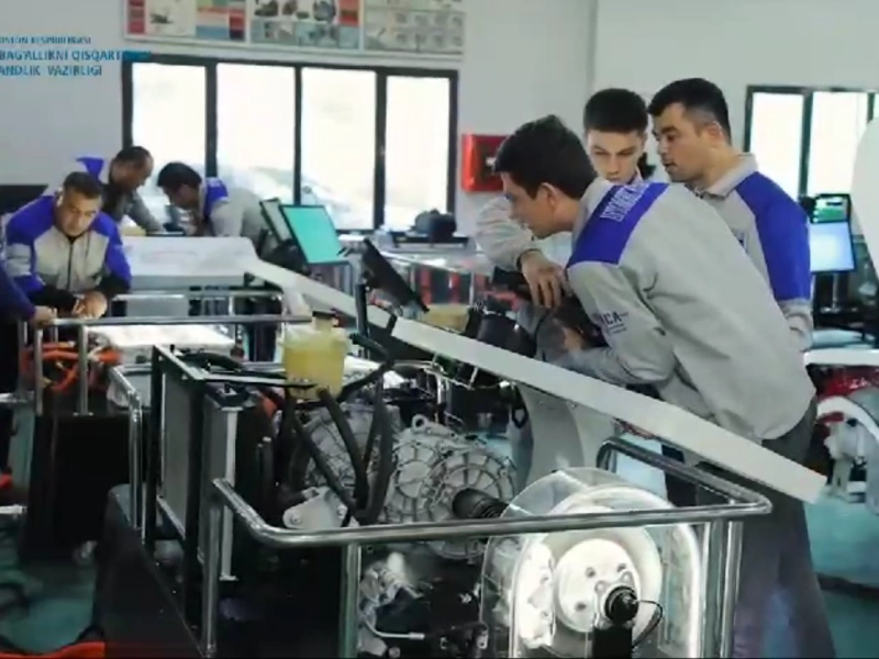 Automotive training equipment client 1
