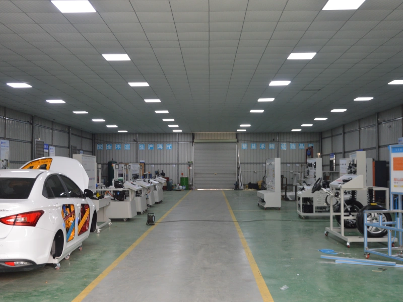 Automotive training equipment factory