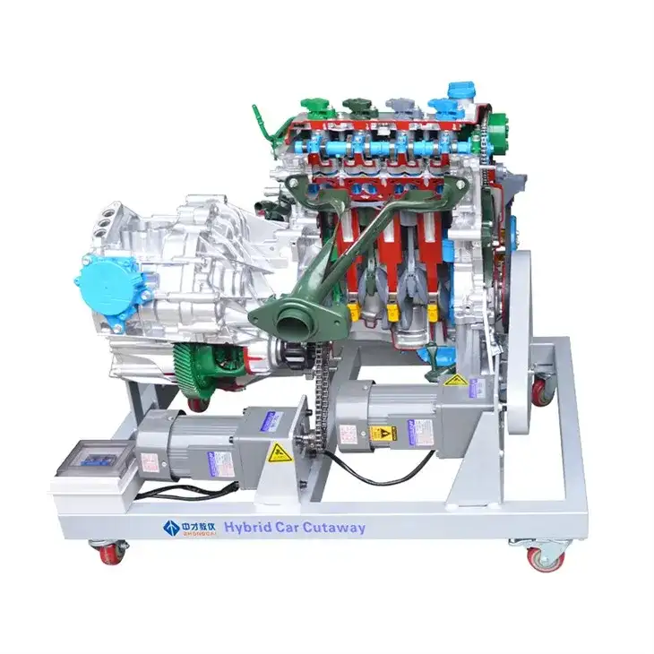 Hybrid System Petrol Electric Cutaway Model