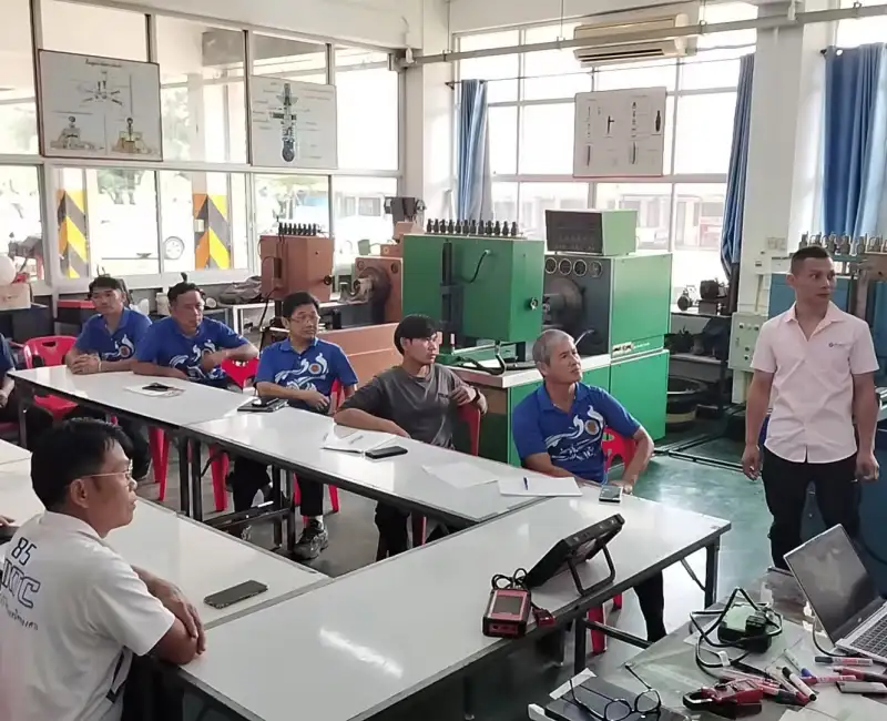 Pure Electric Vehicle Comprehensive Training System case 1