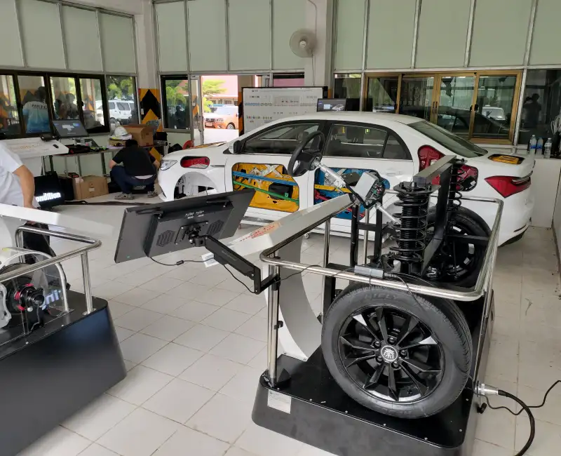 Pure Electric Vehicle Comprehensive Training System case 8