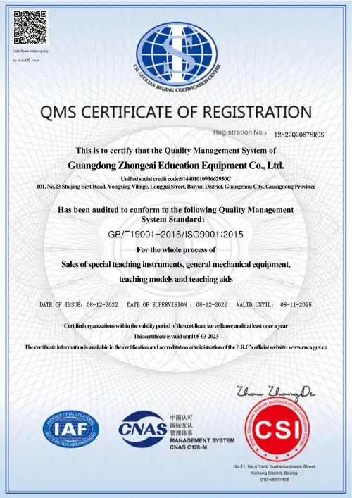QMS CERTIFICATE OF REGISTRATION VocatEdu